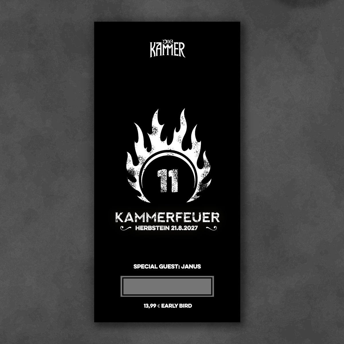 Ticket "Kammerfeuer 2027"