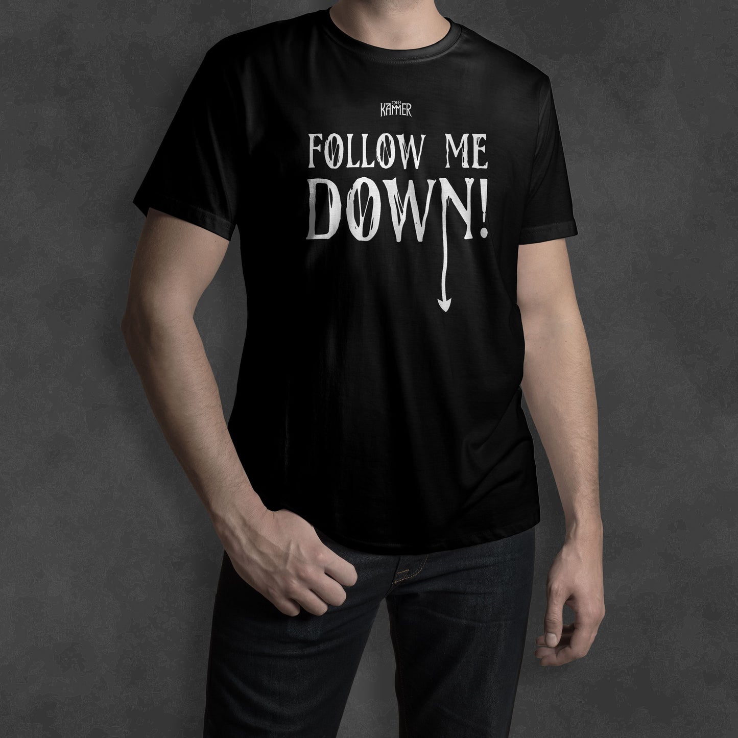 Shirt "Follow me down"