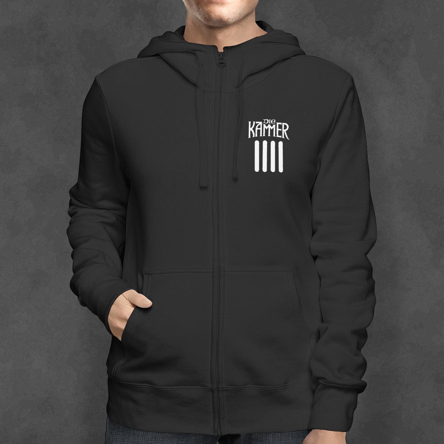 Zip-Hooded-Sweater "Some T#ings Wrong"