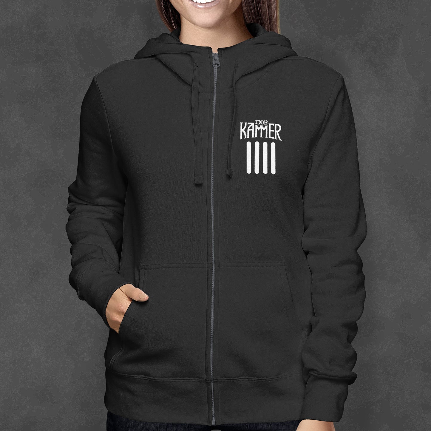 Zip-Hooded-Sweater "Some T#ings Wrong"