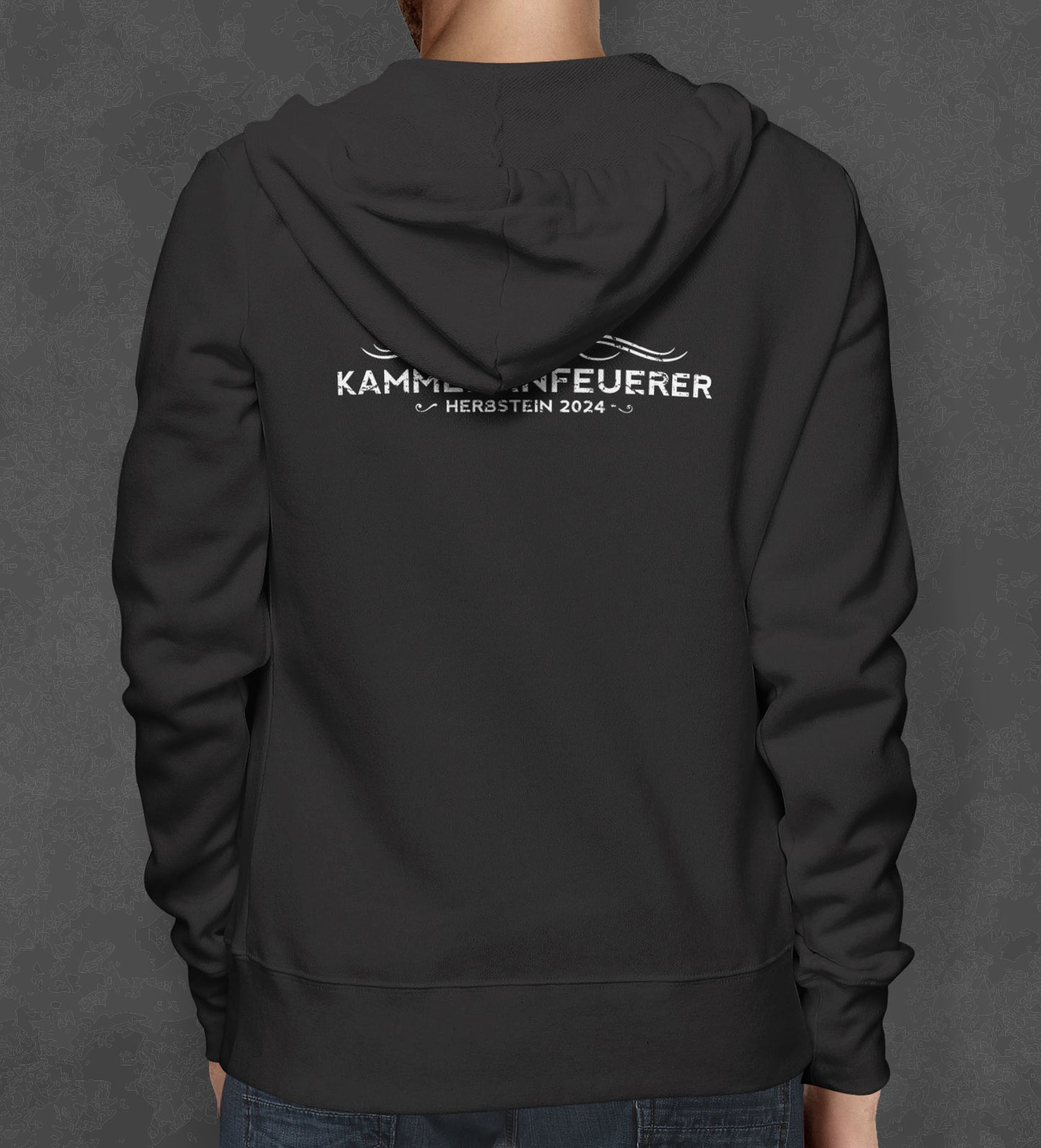 Zip-Hooded-Sweater "Kammeranfeuerer/-in, 2024"
