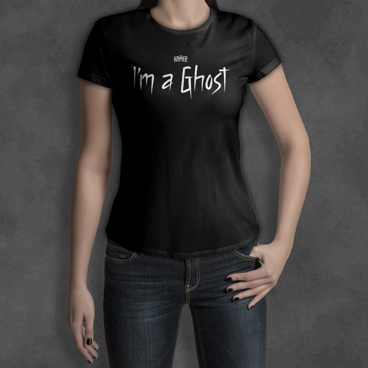 T- / Girlie Shirt "I'm a Ghost"
