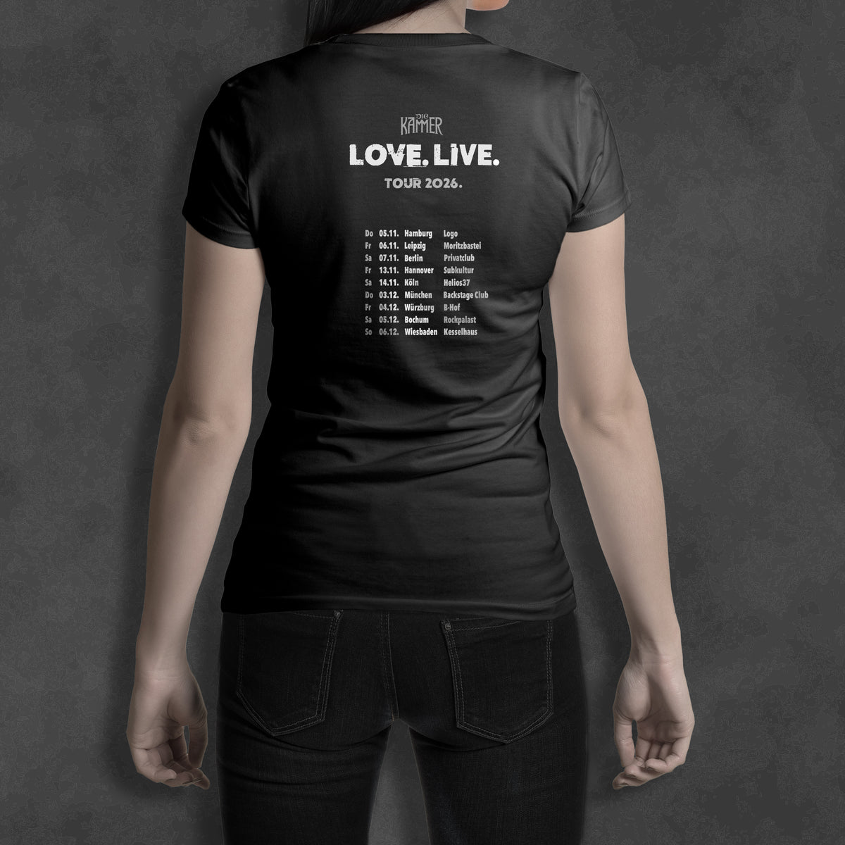 T- / Girlie Shirt: LOVE. LIVE. TOUR