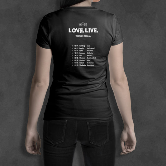 T- / Girlie Shirt: LOVE. LIVE. TOUR
