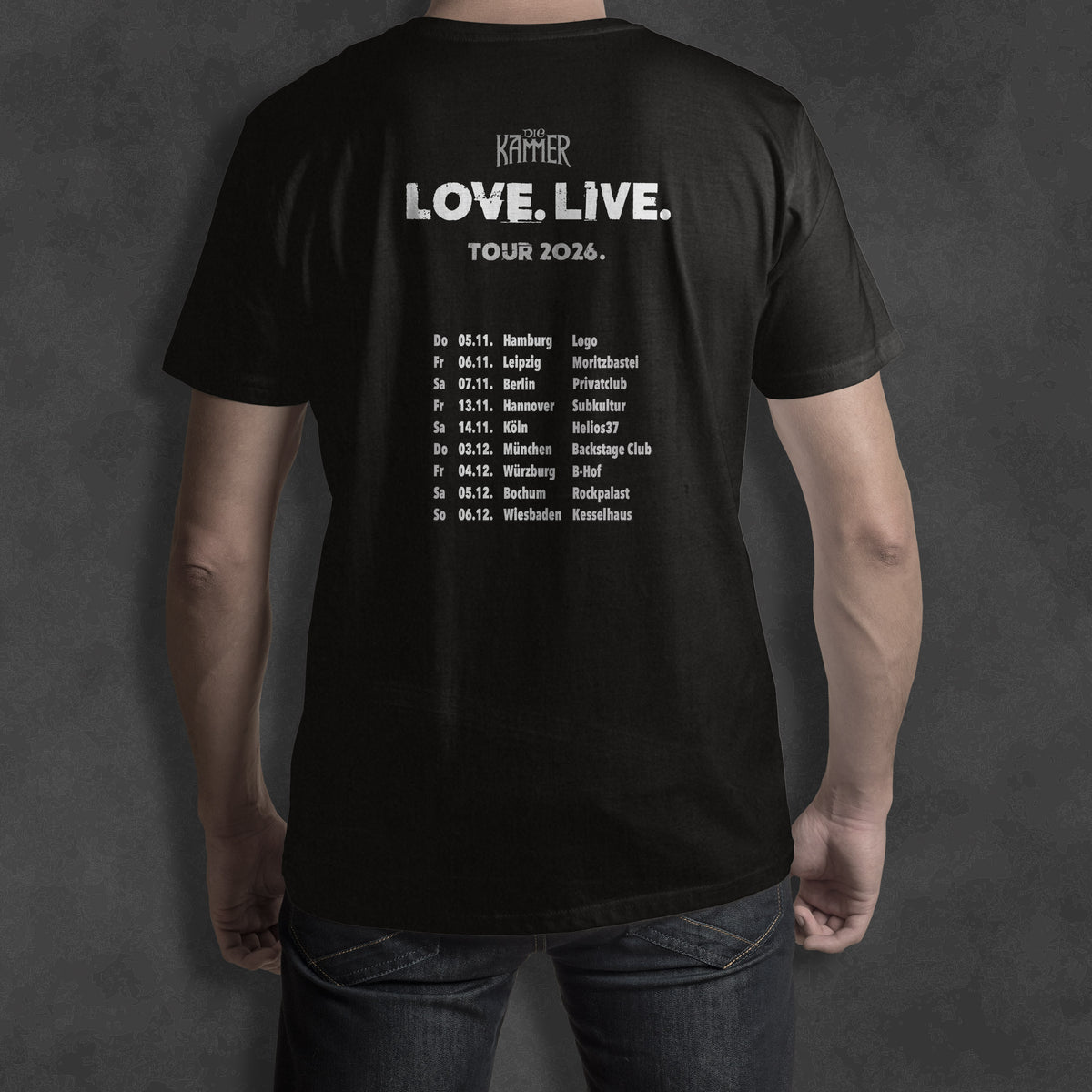 T- / Girlie Shirt: LOVE. LIVE. TOUR