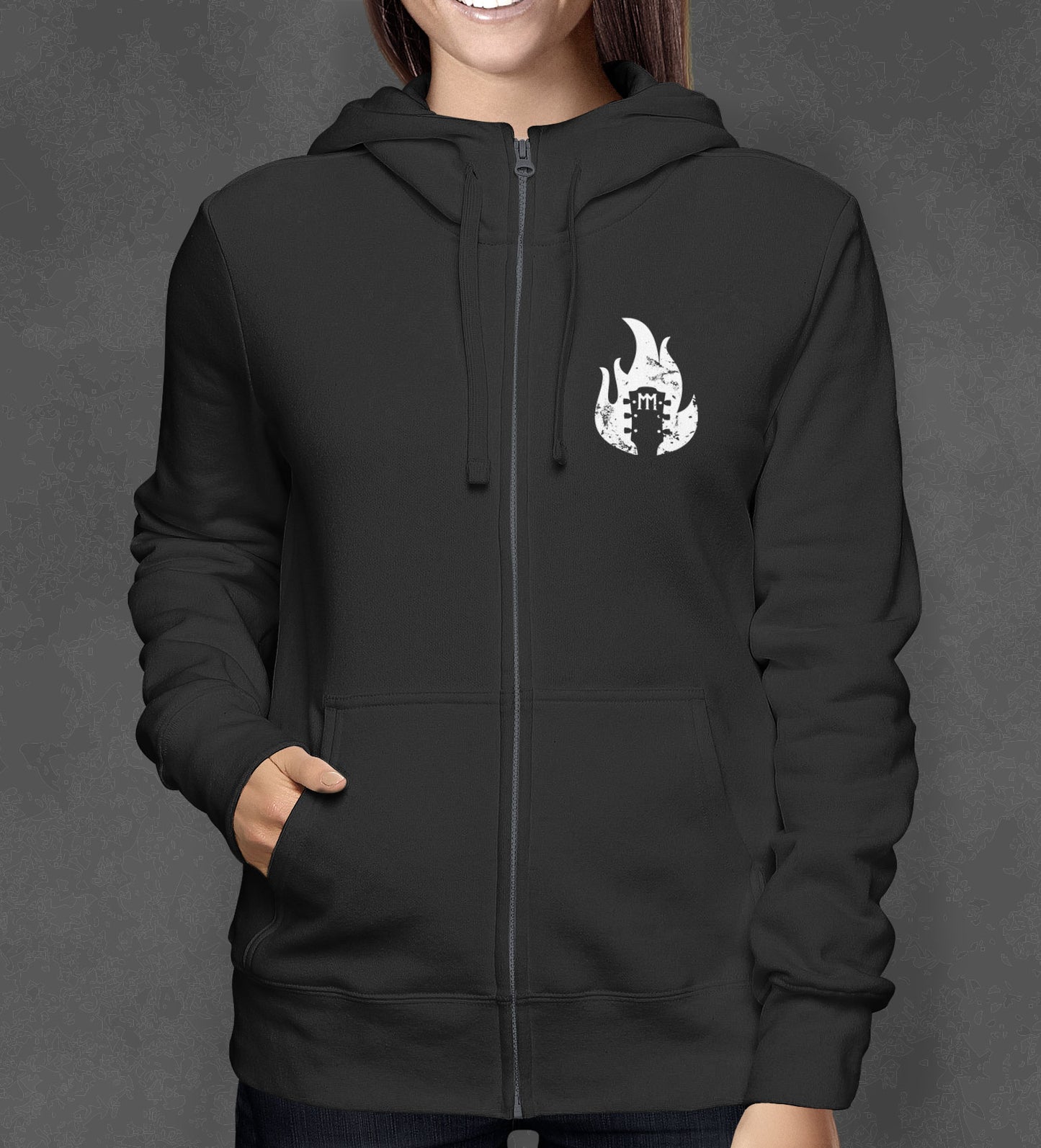 Zip-Hooded-Sweater "Kammeranfeuerer/-in, 2024"