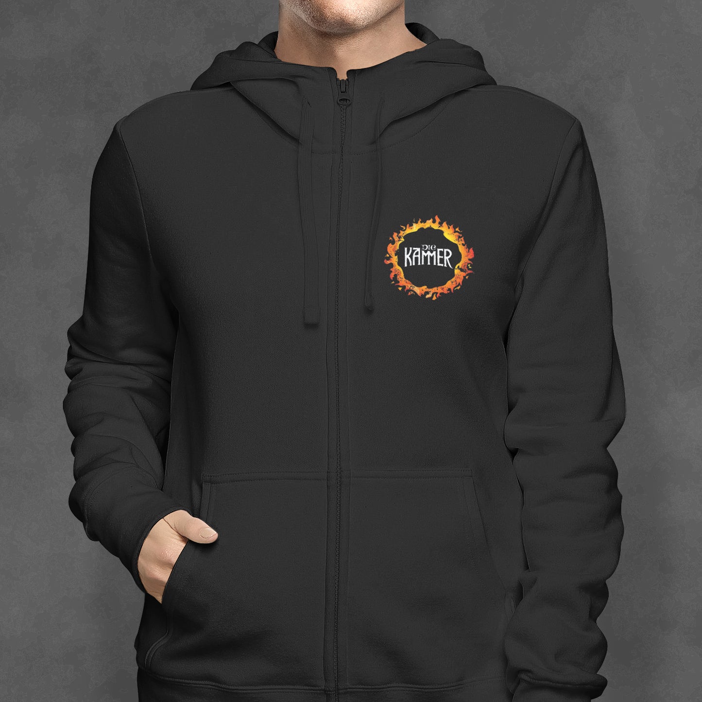 Zip-Hooded-Sweater "Kammerfeuer 2025"