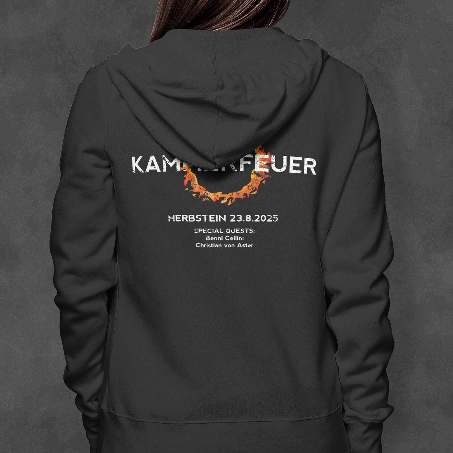 Zip-Hooded-Sweater "Kammerfeuer 2025"