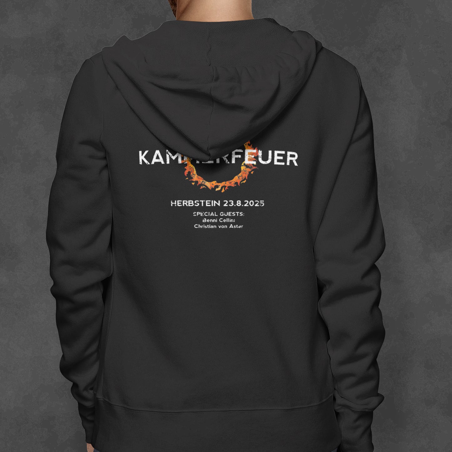Zip-Hooded-Sweater "Kammerfeuer 2025"