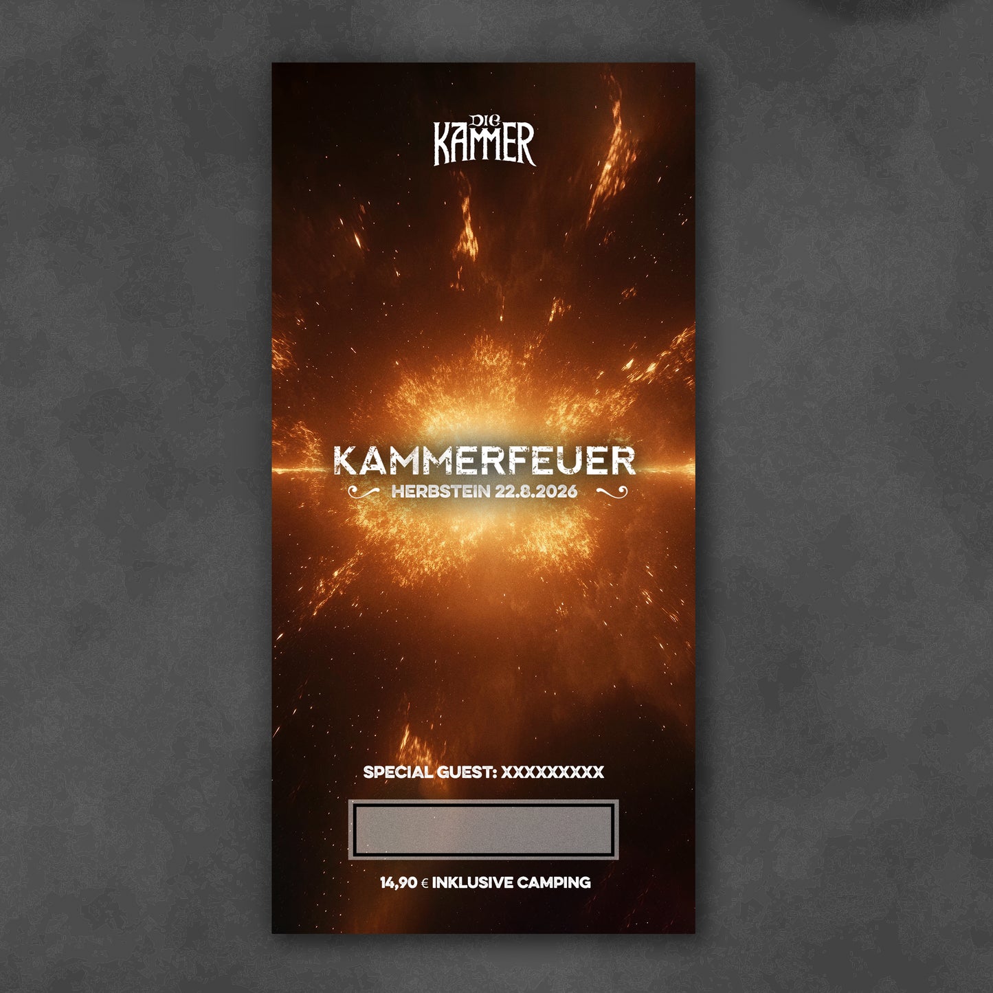 Ticket "Kammerfeuer 2026" - Early Bird